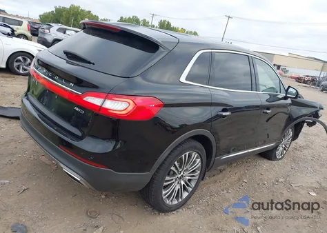 2017 Lincoln Mkx Reserve z USA, uszkodzony, nr VIN 2LMPJ8LR9HBL15362